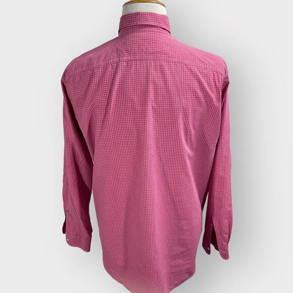 Ralph Lauren Sportsman Red Plaid Shirt Men Large Western Heritage Long Sleeve - Picture 4 of 11